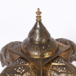 Antique Moroccan Brass Table Lamp