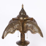 Antique Moroccan Brass Table Lamp