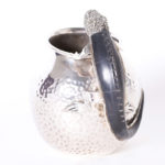 Mid Century Silver Plate Pitcher with Lizard Handle