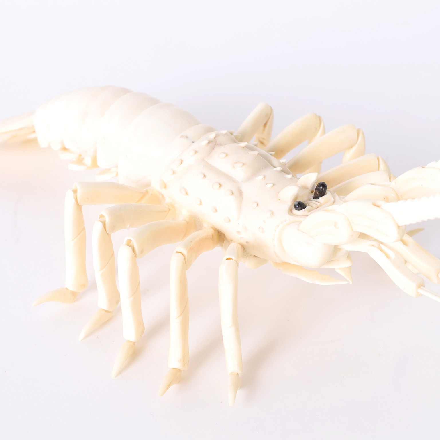 Chinese Carved Bone Lobster