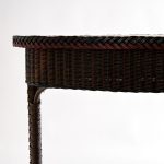 Lloyd Loom Antique Wicker Oval Table