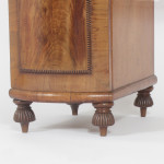 A Rare Small Size Antique English Mahogany Sideboard or Server
