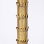 Vintage Brass Palm Tree Table Lamp