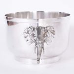 Mid Century British Colonial Silver Plated Jardiniere