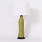 Pair of Mid Century Glazed Earthenware Table Lamps