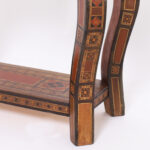 Diminutive Antique Inlaid Moroccan Games Table