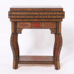 Diminutive Antique Inlaid Moroccan Games Table