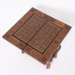 Diminutive Antique Inlaid Moroccan Games Table