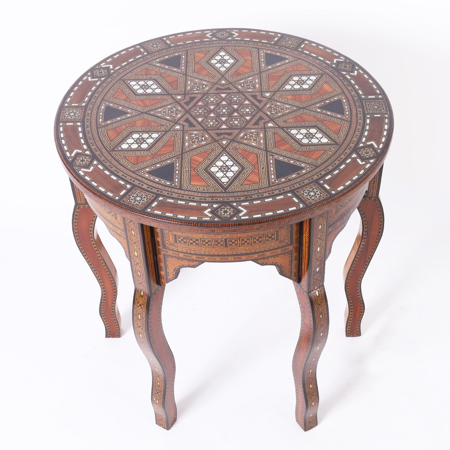 Antique Moroccan Center or Occasional Table or Stand