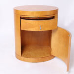 Pair of Art Deco Style Drum Form Stands by Baker