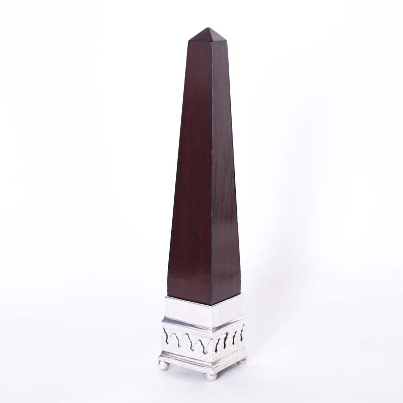 Pair of Anglo Indian Obelisks