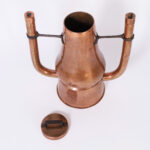 Pair of Antique French Copper Bath Warmers