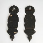 Pair of Antique French Mirrored Wall Sconces