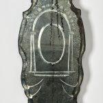 Pair of Antique French Mirrored Wall Sconces
