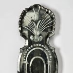 Pair of Antique French Mirrored Wall Sconces