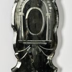 Pair of Antique French Mirrored Wall Sconces