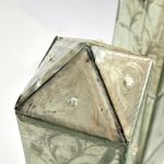Antique Pair of Italian Mirrored Obelisks