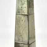 Antique Pair of Italian Mirrored Obelisks