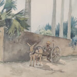 Pair of 19th Century Tropical Watercolor Paintings