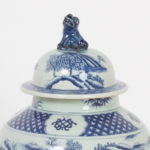 Traditional Chinese Export Style Porcelain Lidded Jars