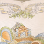 Pair of British Colonial Style Silk Pillows with Elephants by Jim Thompson, Priced Individually