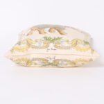 Pair of British Colonial Style Silk Pillows with Elephants by Jim Thompson, Priced Individually