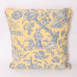 Pair of Chinoiserie Style Pillows, Priced Individually