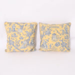 Pair of Chinoiserie Style Pillows, Priced Individually