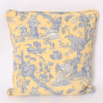 Pair of Chinoiserie Style Pillows, Priced Individually