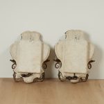 Antique Pair of Italian Mirrored Two Light Wall Sconces