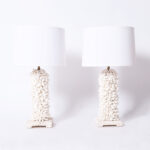 Pair of FS Henemader Finger Coral Table Lamps