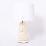 Pair of Lace Coral Table Lamps