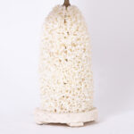 Pair of Lace Coral Table Lamps