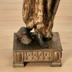 Pair of Large Antique Orientalist Bronze Figural Sculptures or Statues