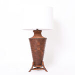 Pair of Vintage Coconut Shell Table Lamps