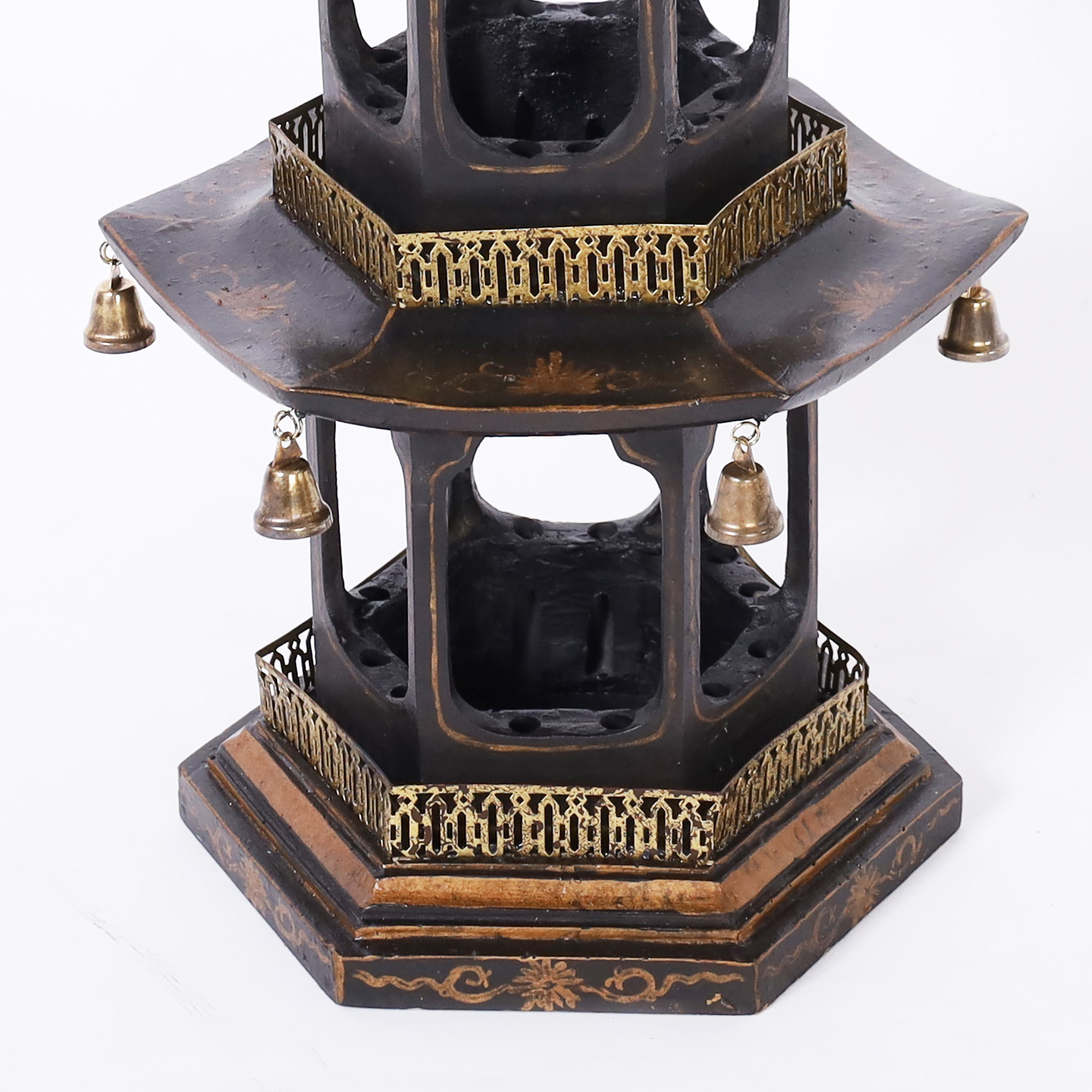 Vintage Pair of Chinese Pagoda Towers