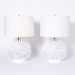 Pair of Italian Modern Spike Table Lamps