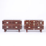 Pair of Anglo Indian Night Stands or Chest of Drawers