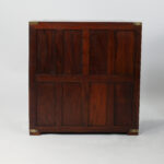 Vintage Pair of M. Hayat and Bros. Rosewood Campaign Chests or Cabinets