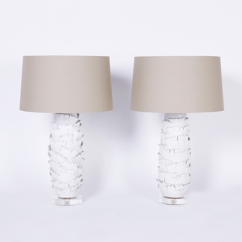Pair of Modern Table Lamps