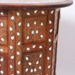 Pair of Antique Anglo Indian Inlaid Stands