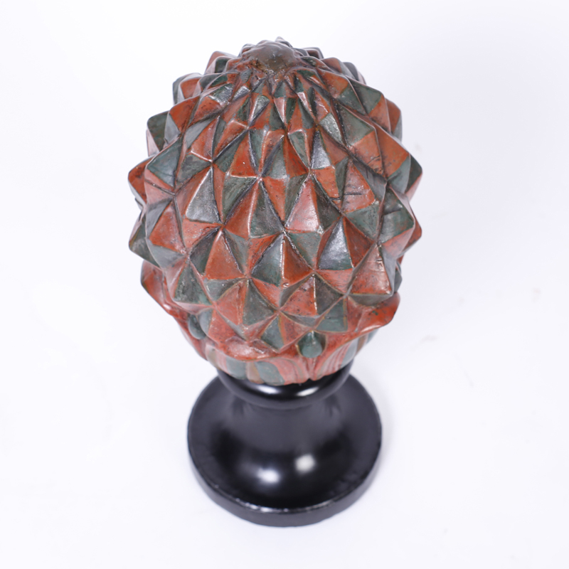 Antique Metal Artichoke on a Stand