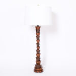 Pair of Tall Post Modern Table Lamps
