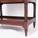British Colonial Two Tiered Server or Stand