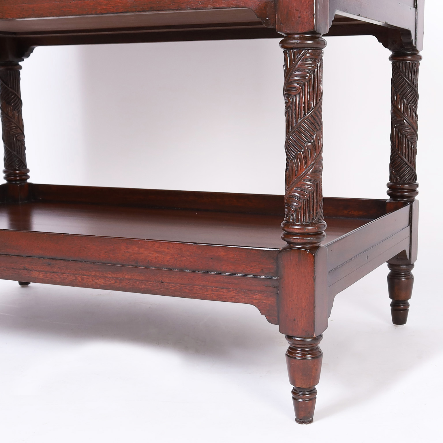British Colonial Two Tiered Server or Stand