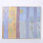 Dreamy Modernist Painting on Canvas