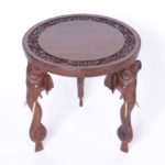 Pair of British Colonial Rosewood Tables