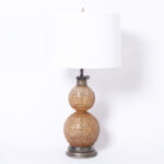 Pair of Vintage English Seltzer Bottle Table Lamps