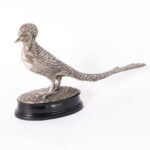 Antique English Silver Plate Pheasant Sculpture