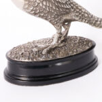 Antique English Silver Plate Pheasant Sculpture